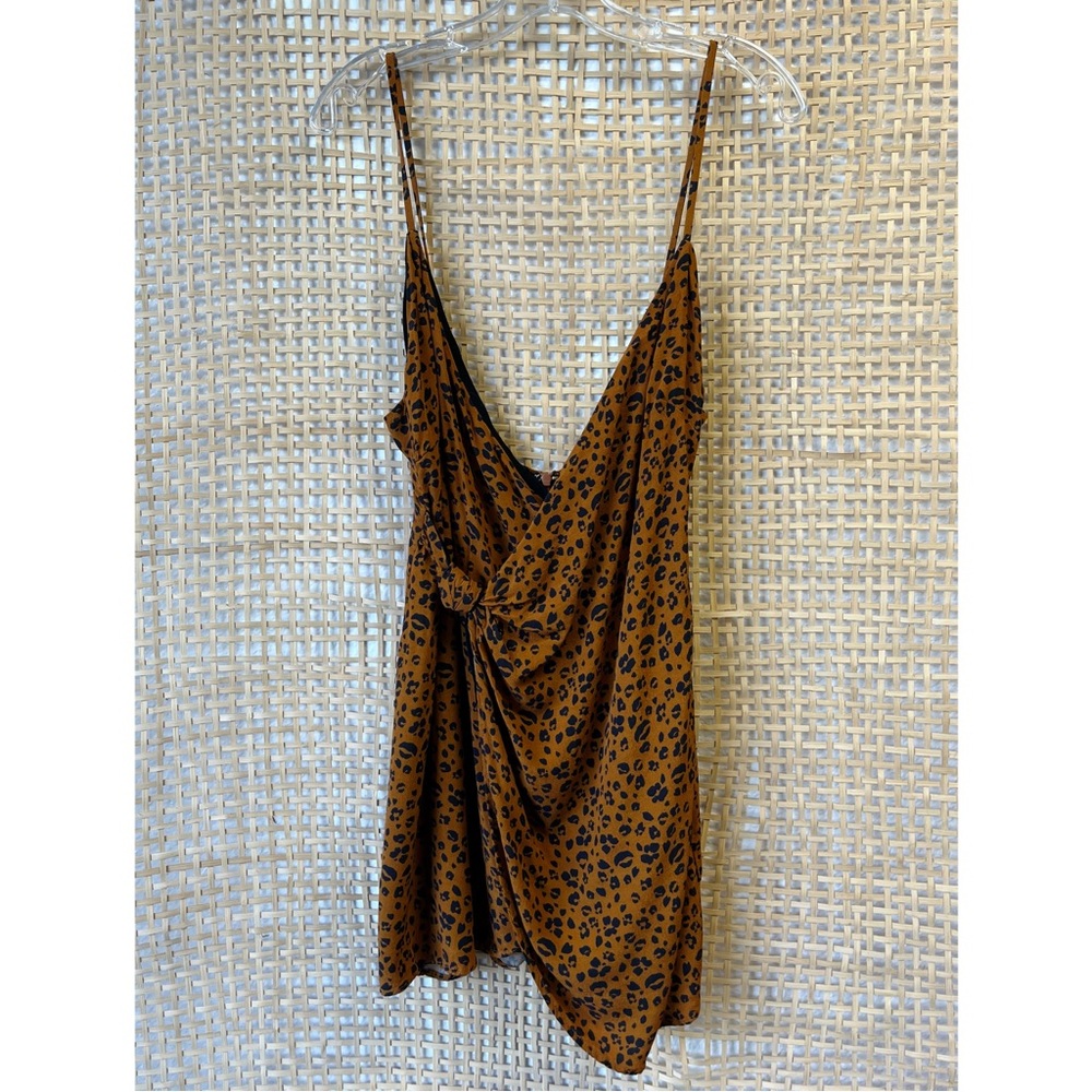 Revolve Privacy Please Size Small Leopard Print F… - image 6